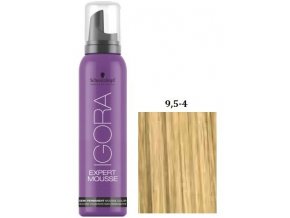 SCHWARZKOPF Igora Expert Mousse pěnový neoxidační přeliv Béžový blond 9,5-4