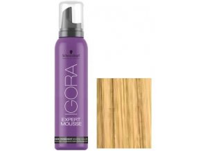 SCHWARZKOPF Igora Expert Mousse pěnový neoxidační přeliv Medový blond 9,5-55