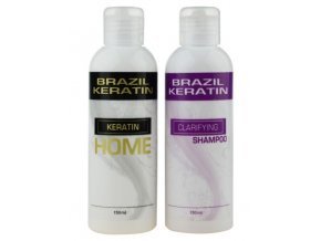 BRAZIL KERATIN Home Set - Keratin 150ml + Clarifying šampon 150ml - pro domácí použití