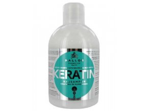 KALLOS KJMN Keratin Shampoo 1000ml - regenerační keratinový šampon na suché vlasy