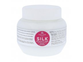 KALLOS KJMN Silk Hair Mask 275ml - hydratačně regenerační maska na zničené vlasy