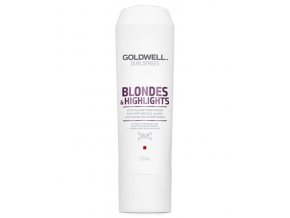 GOLDWELL Dualsenses Blondes And Highlights Conditioner 200ml - neutralizuje žluté odstíny