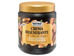 MIL MIL Argan Regenerační krém s arganovým olejem pro všechny typy vlasů 1000ml