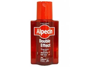 ALPECIN Double Effect Coffein Shampoo 200ml - šampon proti lupům a padání vlasů