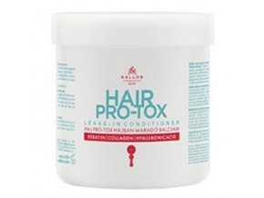 KALLOS KJMN Hair Pro-Tox Conditioner 250ml - balzám s kolagenem, keratinem a kys. hyaluronovou