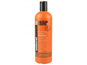 NATURAL WORLD BRAZILIAN KERATIN Shampoo 500ml - šampon s brazilským keratinem