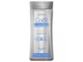 JOANNA Ultra Color Silver Platin Shampoo 200ml - stříbrný šampon pro platinovou blond