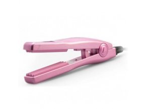 Mini VOLUME IRON Compact Styling 15x60mm - cestovní mini krepovačka na cesty - růžová