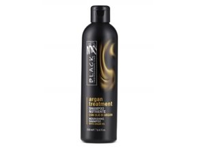 BLACK Argan Treatment Shampoo 250ml - arganový regenerační šampon na poškozené vlasy