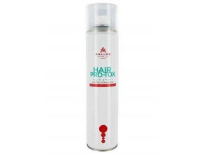 KALLOS KJMN Hair Pro-Tox Hair Spray 400ml - lak na vlasy s keratinem a kys. Hyaluronovou