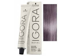 Schwarzkopf Igora Royal Silver Whites 60ml - barva pro stříbrné a bílé vlasy - Grey Lilac