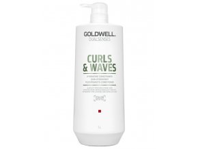 GOLDWELL Dualsenses Curls And Waves Conditioner 1000ml - kondic. pro vlasy vlnité a trvalené