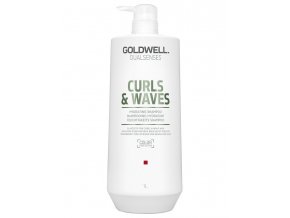 GOLDWELL Dualsenses Curls And Waves Shampoo 1000ml - šampon pro vlnité a trvalené vlasy