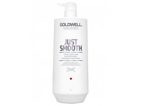 GOLDWELL Dualsenses Just Smooth Conditioner 1000ml - kondic. pro uhlazení krepatých vlasů