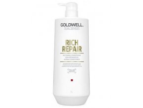 GOLDWELL Dualsenses Rich Repair Conditioner 1000ml - kondic. pro suché a lámavé vlasy