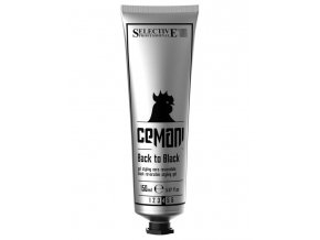 SELECTIVE Cemani Back To Black 150ml - smývatelný krycí silně tužící gel - černý