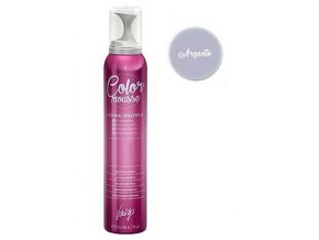 VITALITYS Color Mousse ARGENTO barevné pěnové tužidlo 200ml - stříbrné