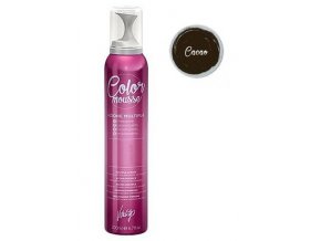 VITALITYS Color Mousse CACAO barevné pěnové tužidlo 200ml - tmavě hnědé