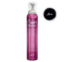 VITALITYS Color Mousse NERO barevné pěnové tužidlo 200ml - černé