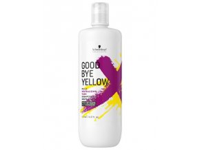 SCHWARZKOPF Good Bye Yellow Neutralizing Wash Shampoo 1000ml - pro neutralizaci žlutých tónů