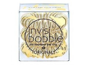 INVISIBOBBLE Original Light Gold 3ks - Spirálové gumičky do vlasů - průhledné zlaté