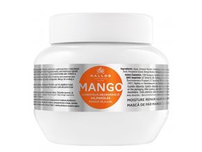 KALLOS KJMN Mango Mask 275ml - maska na poškozené a suché vlasy