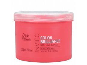 WELLA Invigo Color Brilliance Fine Vibrant Color Mask 500ml - kúra pro jemné barvené vlasy