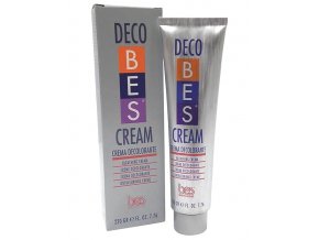 BES Decobes Cream Bleaching 220g - krémový melír na vlasy, zesv. o 5 tónů