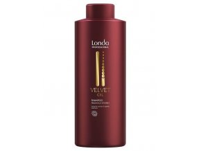 LONDA Velvet Oil Argan Oil Shampoo 1000ml - revitalizační šampon s arganovým olejem