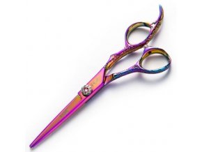 FOX Glamour Profesionální kadeřnické nůžky na vlasy 5,5´ Limited Edition
