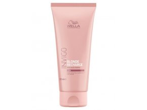 WELLA Invigo Cool Blonde Recharge Conditioner 200ml - kondicioner pro studenou blond