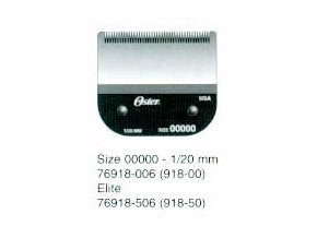 OSTER Hlavice 0,2 Náhradní stříhací nůž pro Oster 97-40 a 44 00000 - 0,2mm