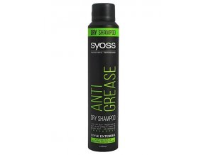 SYOSS Professional Anti-Grease Dry Shampoo suchý šampon ve spreji na mastné vlasy 200ml