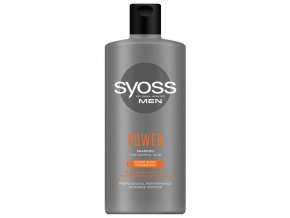 SYOSS MEN Power Shampoo 440ml - pánský šampon pro posílení a objem vlasů
