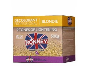 RONNEY Blondie 9 Tones Of Lightening 500g - profi melír, zesvětlení až o 9 tónů