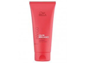 WELLA Invigo Brilliance Color Conditioner Fine Normal 200ml - balzám na barvené vlasy