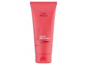 WELLA Invigo Brilliance Color Conditioner Coarse 200ml - balzám na silné barvené vlasy