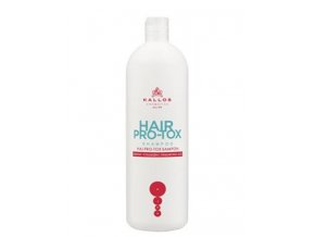 KALLOS KJMN Hair Pro-Tox Shampoo 500ml - šampon s keratinem a a kyselinou Hyaluronovou