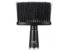 FOX Barber Expert Professional Neck Brush - profi oprašovací štětka - černá