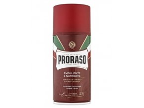 PRORASO Sandalwood Vyživující pěna na holení tvrdých vousů - santalové dřevo 300ml