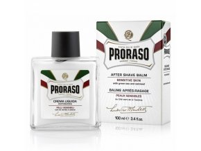 PRORASO Green Tea Balzám po holení pro citlivou pokožku - zelený čaj 100ml