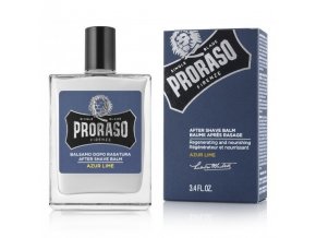 PRORASO Azur Lime Balzám po holení s vůní limetek, pomerančů a máty 100ml