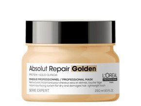 LOREAL Serie Expert Absolut Repair Gold Quinoa Golden Mask 250ml - zlatá maska na velmi poškozené vlasy