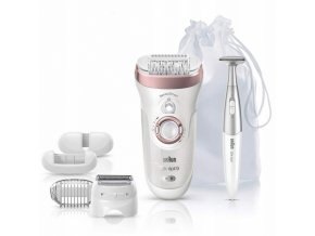 BRAUN SE 9-890 Silk épil 9 SensoSmart Wet And Dry - epilátor + zastřihovač