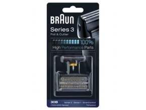 BRAUN Series 3-30B Foil and Cutter - náhradní planžeta a břit pro strojky Braun Series 3 a 1