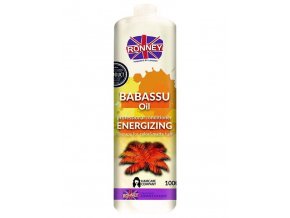 RONNEY Babassu Oil Conditioner 1000ml - kondicionér pro barvené a zářivé vlasy