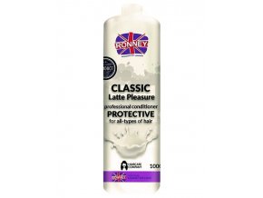 RONNEY Classic Latte Pleasure Conditioner 1000ml - hydratační kondicionér