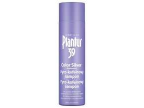 PLANTUR 39 Color Silver Fyto-kofeinový šampon pro stříbrný lesk blond vlasů 250ml