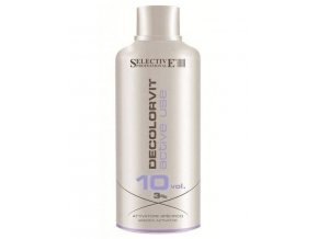 SELECTIVE Professional 3% (10vol) Decolorvit Active Use  - emulzní peroxid anti-yellow 750ml