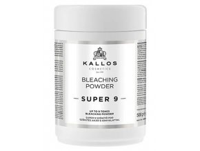 KALLOS KJMN SUPER 9 Bleaching Powder 500g - melír, zesvětlovač vlasů až o 9 odstínů